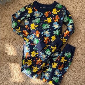 Hanna Andersson Pokémon Organic Pajamas - Navy Blue
